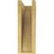 Ekena Millwork 5"W x 10"D x 15"H Classic Concord Rough Cedar Woodgrain TimberThane Corbel, Primed Tan CORUR05X10X15CONRCPR - alternate 3